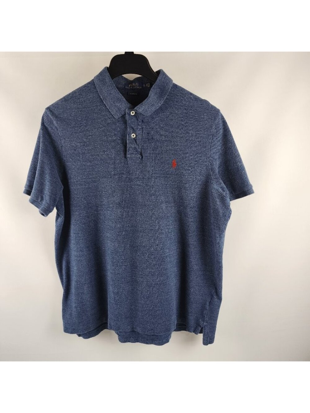 Polo Ralph Lauren Shirt Mens XL Navy Blue Classic Fit S/S Golf Polo